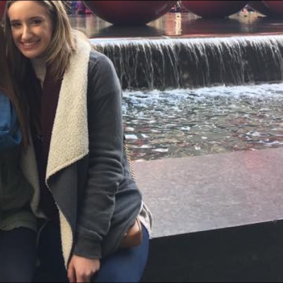 Sherpa Lined Cardigan Jacket - Picture 6 of 6